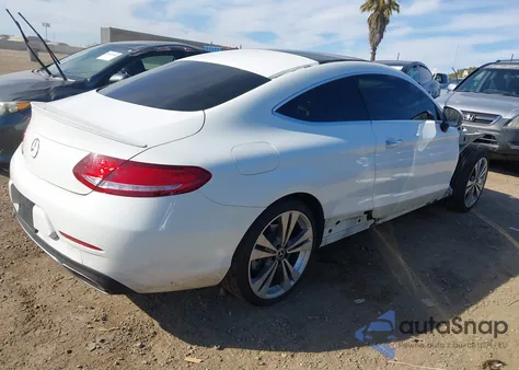 2017 Mercedes-Benz C 300 from USA, damaged, VIN WDDWJ4JB5HF517601